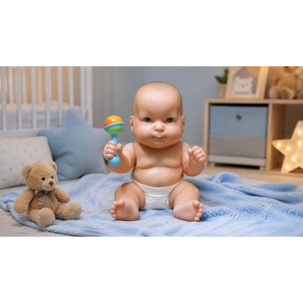 Berenguer LOTS TO LOVE Baby BOY Doll IT'S JUST BABY FAT Lifelike Chubby Baby